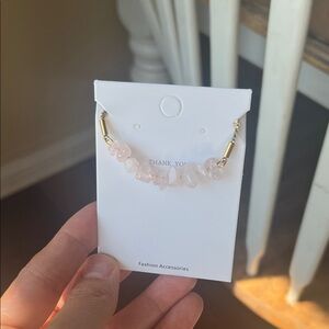 Elegant Pink Beaded Bracelet